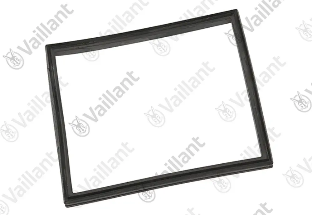 Dichtung von Vaillant aus EPDM-Material in rechteckiger Form, geeignet für den Einsatz in Heizungs- oder Sanitärsystemen.